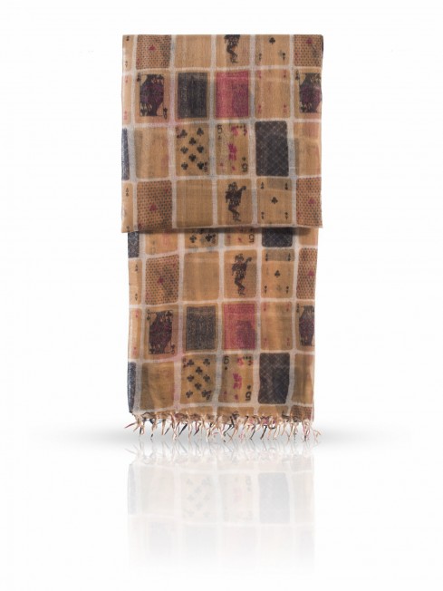 Палантин Женский W-CARDS/BEIGE